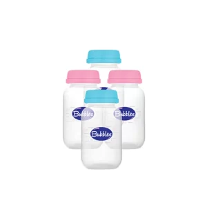 Breast milk storage bottles
