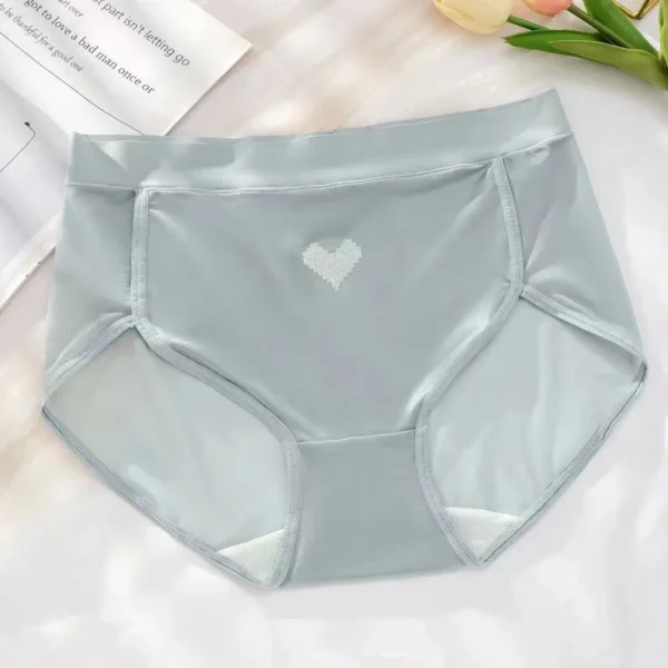 Sexy Mesh Hearts Panties for Women, Plus Size Briefs, Underpants for Weight 100kg - Image 7